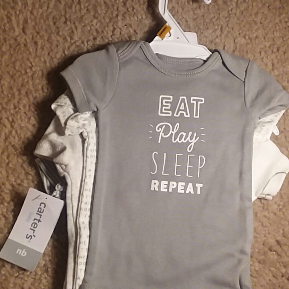 COPY - 5 set carter onesies newborn